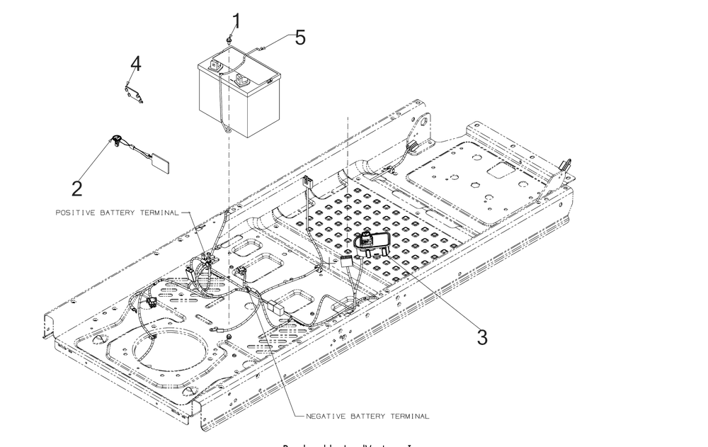 Electric Pto Diagram and Parts List for RZT-SX46EFI (17RWCBYN210)(2018) Cub Cadet Lawn Tractor